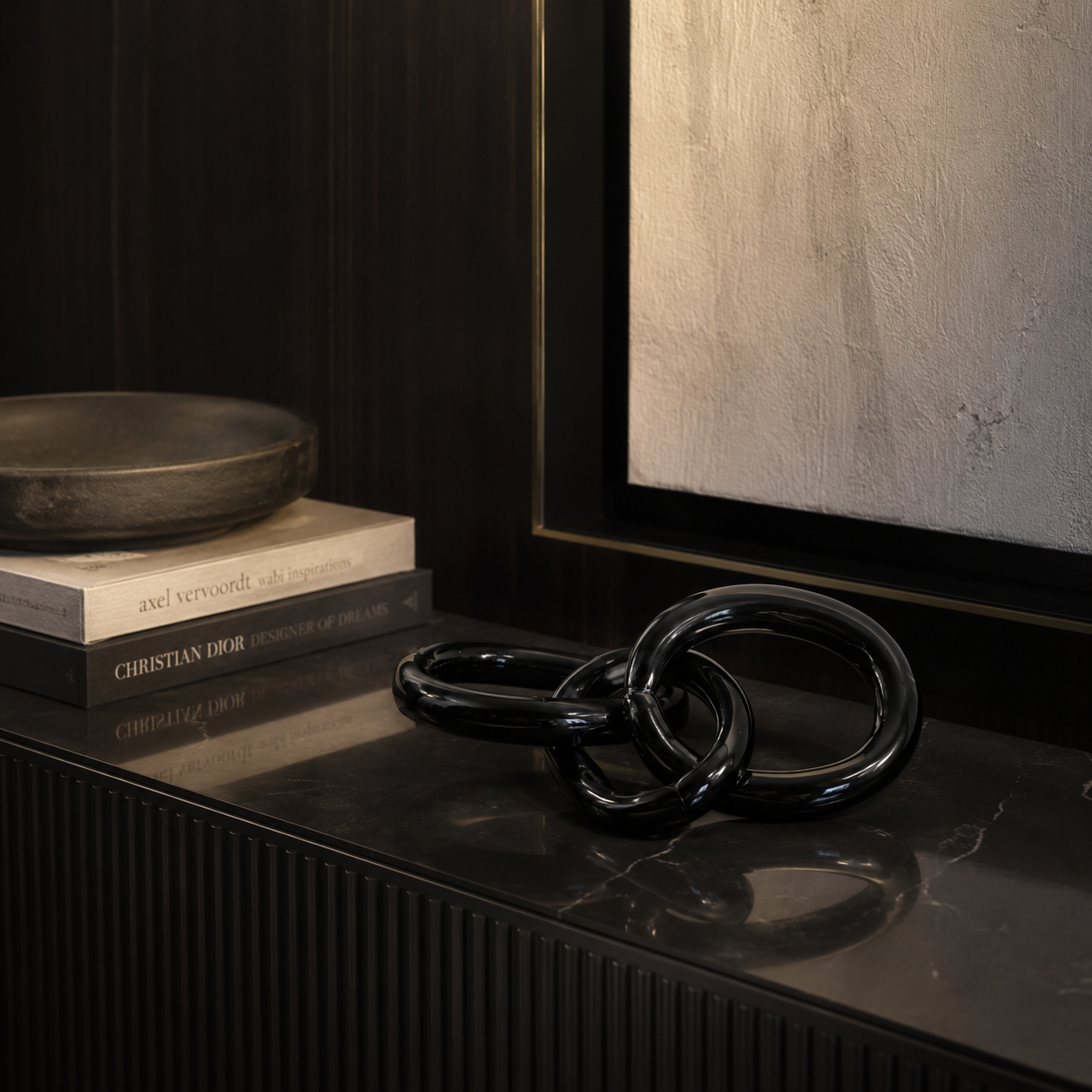 Glass Chain - Black hover preview