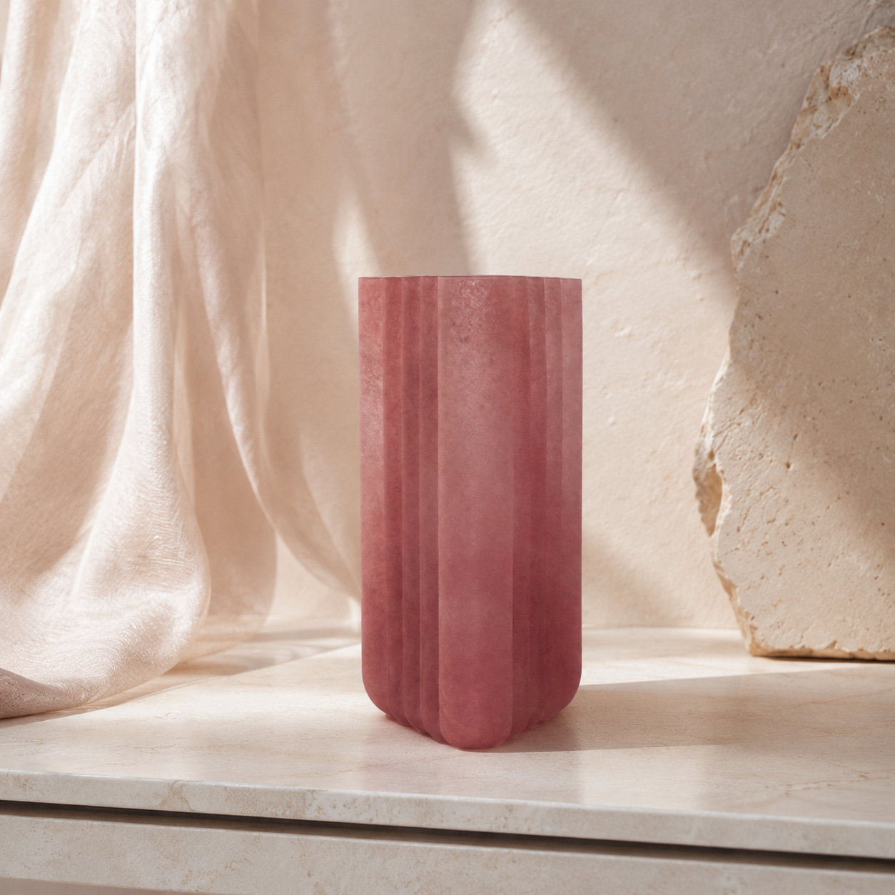 Solara - Reeded Vase 1 hover preview
