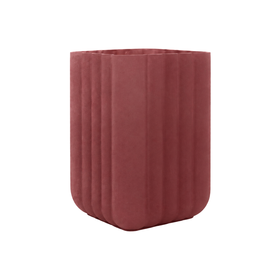 Solara Collection - Reeded Square Vase